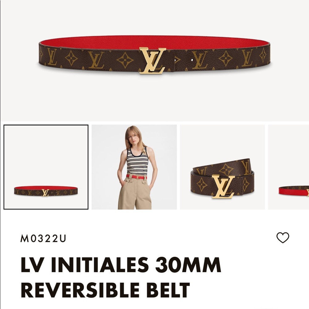 COPY - Louis Vuitton belt
